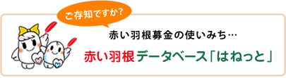 赤い羽根データベース「はねっと」